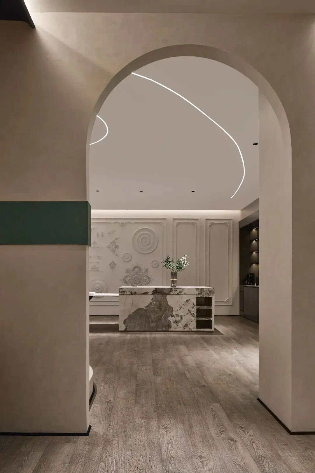 威罗艺术涂料旗舰店墙面美学设计获MFID国际设计大奖